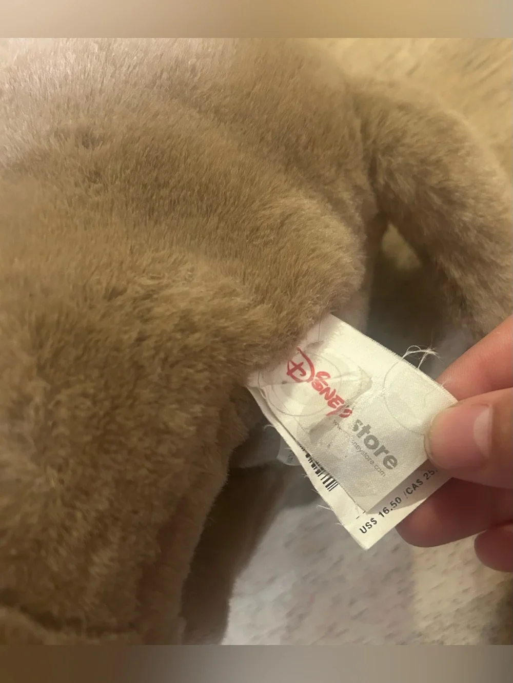VINTAGE DISNEY STORE HATHI JR BABY ELEPHANT JUNGLE BOOK STUFFED ANIMAL PLUSH